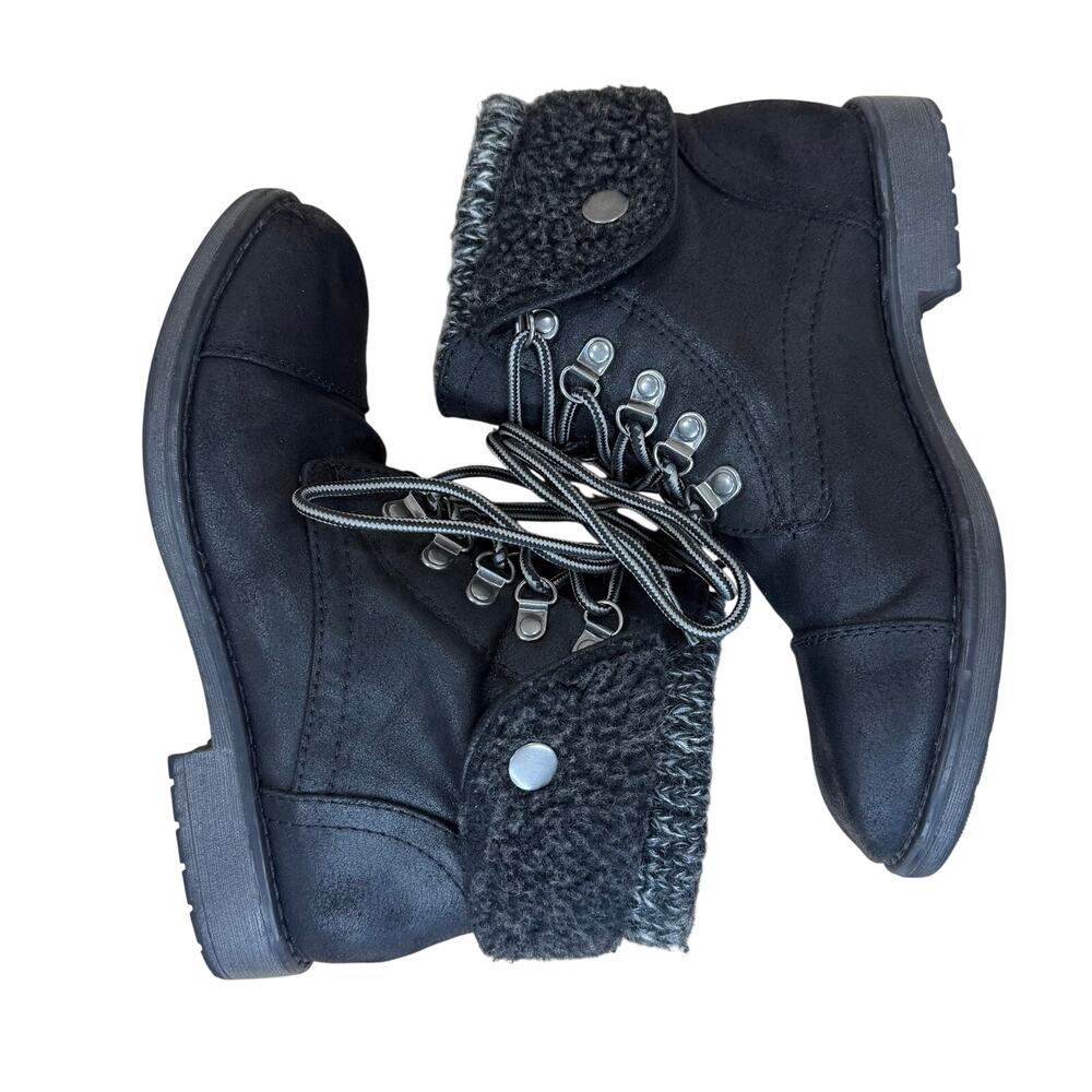 Cliffs by White Mountain Boots Women’s 6.5 Gray Black Combat Hiking Outdoor